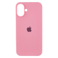 Накладка Original Silicone Case iPhone 16 pink