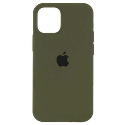 Накладка Original Silicone Case iPhone 16 Pro olive