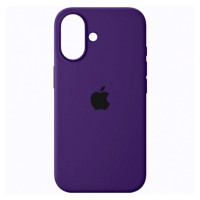 Накладка Original Silicone Case iPhone 16 violet