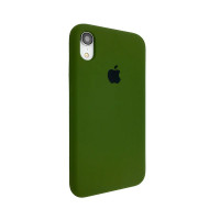 Накладка Original Silicone Case iPhone XR green army