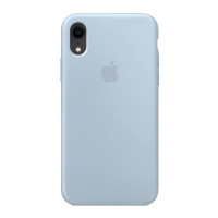 Накладка Original Silicone Case iPhone XR blue mist