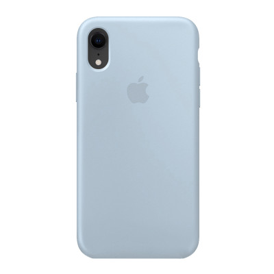 Накладка Original Silicone Case iPhone XR blue mist
