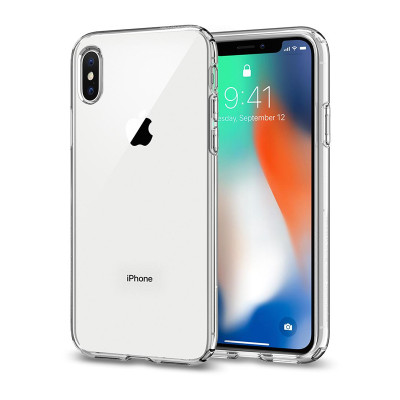 Накладка Silicone Case iPhone X, XS прозора