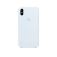 Накладка Original Silicone Case iPhone X, XS blue sky