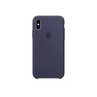 Накладка Original Silicone Case iPhone X, XS midnight blue