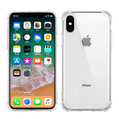 Накладка Silicone Case iPhone XS Max прозора