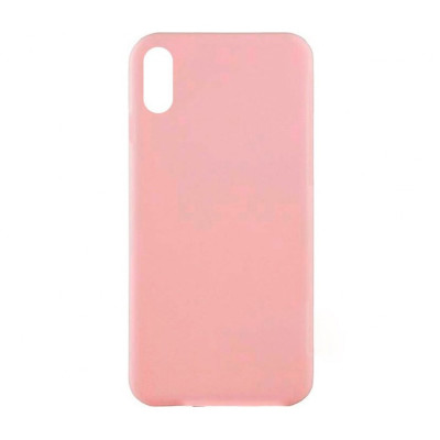Накладка Inavi Simple color iPhone XS Max pink