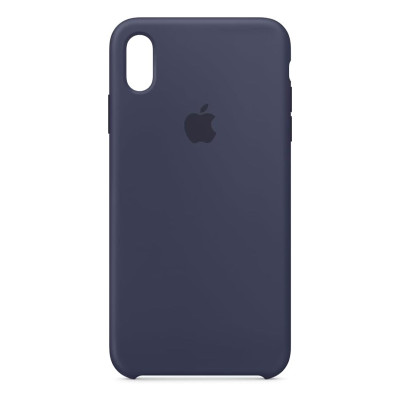 Накладка Original Silicone Case iPhone X, XS dark blue