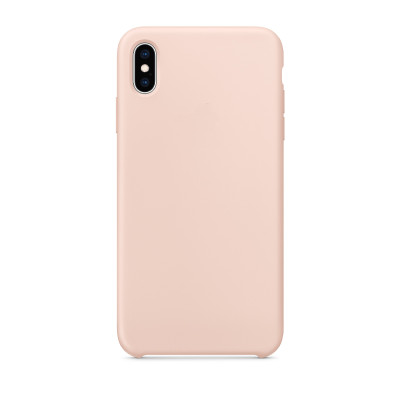Накладка Original Silicone Case iPhone XS Max pink