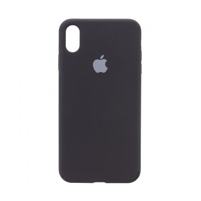 Накладка Original Silicone Case iPhone X, XS black