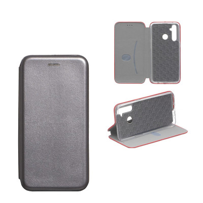 Чохол книжка Vivo Y91 grey