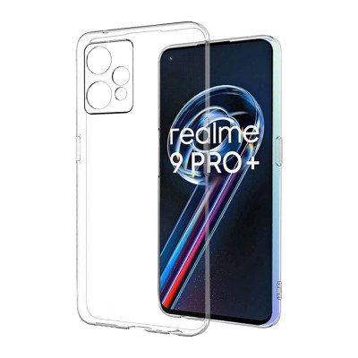 Накладка Silicone Case Realme 9 Pro Plus прозора