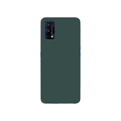 Накладка Original Silicone Case Realme 7 pro dark green