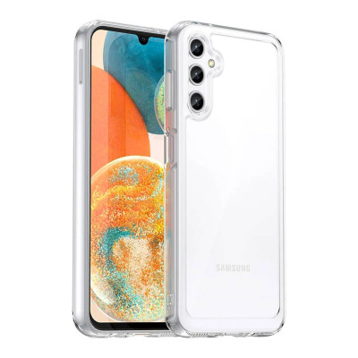 Накладка Silicone Space Case Samsung A16 прозора