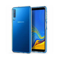 Накладка Silicone Case Samsung A750 2018 прозора