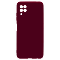 Накладка Silicone Guard Matte Samsung A22 4G, M22, M32 burgundy