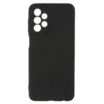 Накладка Silicone Guard Matte Samsung A23 4G, A235 black