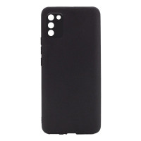 Накладка Original Silicone Case Samsung A02s black