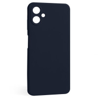Накладка Original Silicone Case Samsung A07, A075 dark blue