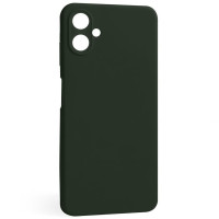 Накладка Original Silicone Case Samsung A07, A075 dark olive
