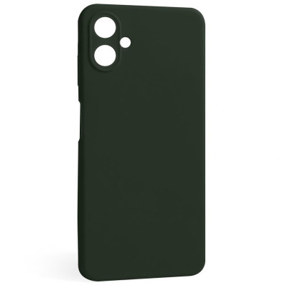 Накладка Original Silicone Case Samsung A07, A075 dark olive