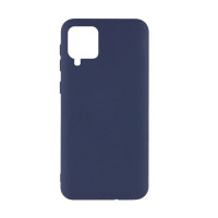 Накладка Original Silicon Case Samsung A125, A12, M127, M12 dark blue