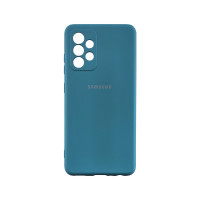 Накладка Original Silicon Case Samsung A52 4G, A525 azure