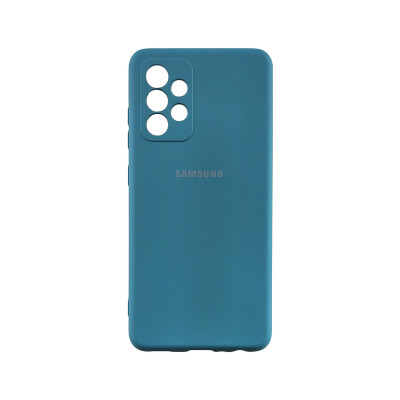 Накладка Original Silicon Case Samsung A52 4G, A525 azure