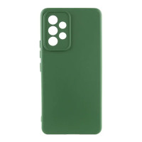 Накладка Original Silicon Case Samsung A52 4G, A525 green army