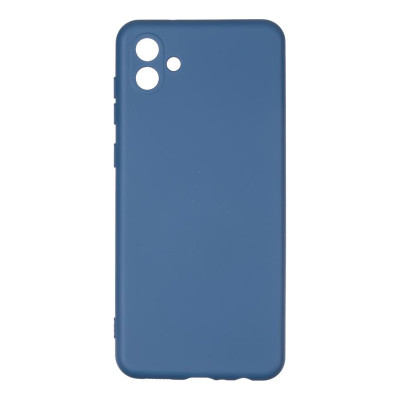 Накладка Original Silicon Case Samsung A045, A04 dark blue