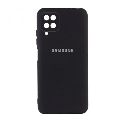 Накладка Original Silicone Case Samsung A22 4G, M22, M32 black