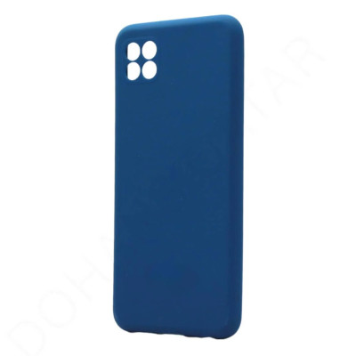 Накладка Soft Silicone Case Samsung A22 5G, A226 blue