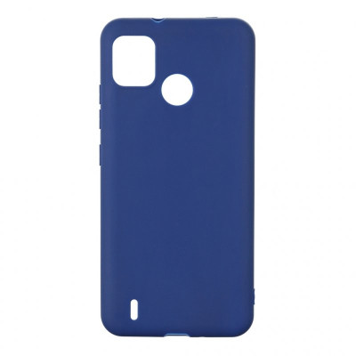Накладка Silicone Case Tecno Pop 4 blue