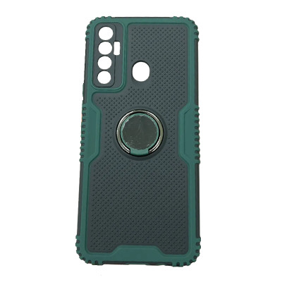 Накладка Rainbow Ring Tecno Camon 17 dark green