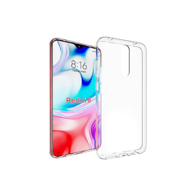 Накладка Silicone Case Xiaomi Redmi 8 прозора