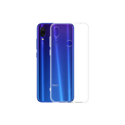 Накладка Silicone Case Xiaomi Redmi Note 7 прозора