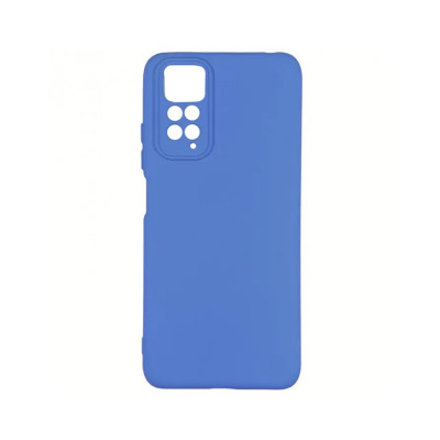 Накладка Silicone Guard Matte Xiaomi Redmi Note 11, 11S blue