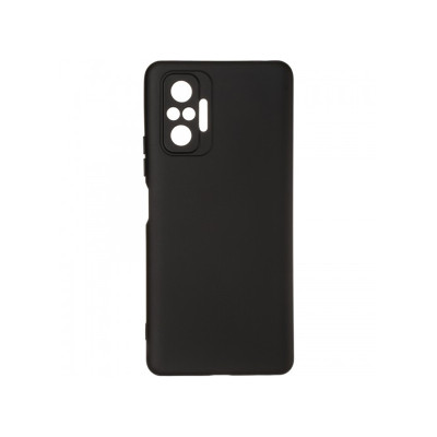 Накладка Silicone Guard Matte Xiaomi Redmi Note 10 Pro black