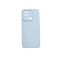 Накладка Silicone Guard Matte Xiaomi Redmi 10C blue