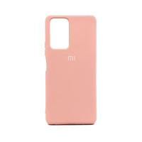 Накладка Original Silicone Case Xiaomi Redmi Note 10 Pro pink
