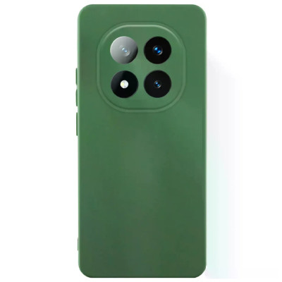Накладка Origianl Silicone Case Xiaomi Redmi Note 15 Pro 4G dark green