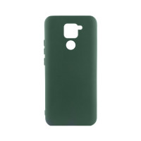Накладка Original Silicone Case Xiaomi Redmi Note 9, Redmi 10X green army