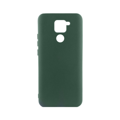 Накладка Original Silicone Case Xiaomi Redmi Note 9, Redmi 10X green army