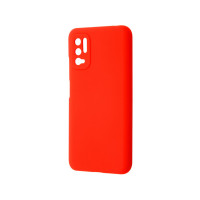 Накладка Original Silicone Xiaomi Redmi Note 10 5G, Case Poco M3 Pro red