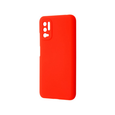 Накладка Original Silicone Xiaomi Redmi Note 10 5G, Case Poco M3 Pro red