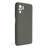 Накладка Original Silicone Case Xiaomi Redmi Note 10, Note 10S olive