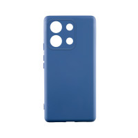 Накладка Original Silicone Case Xiaomi Redmi Note 13 Pro 4G blue navy