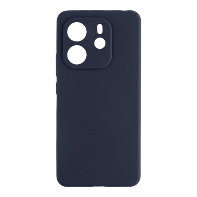 Накладка Origianl Silicone Case Xiaomi Redmi Note 14 4G dark blue