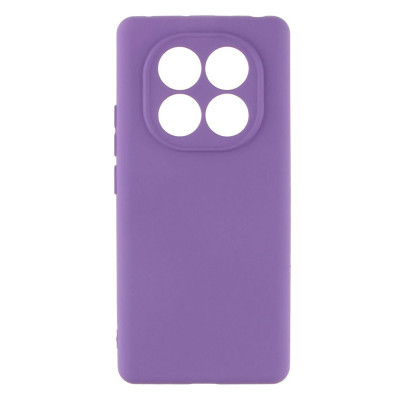 Накладка Origianl Silicone Case Xiaomi Redmi Note 14 Pro purple
