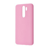 Накладка Original Silicone Case Xiaomi Redmi Note 8 pro light pink